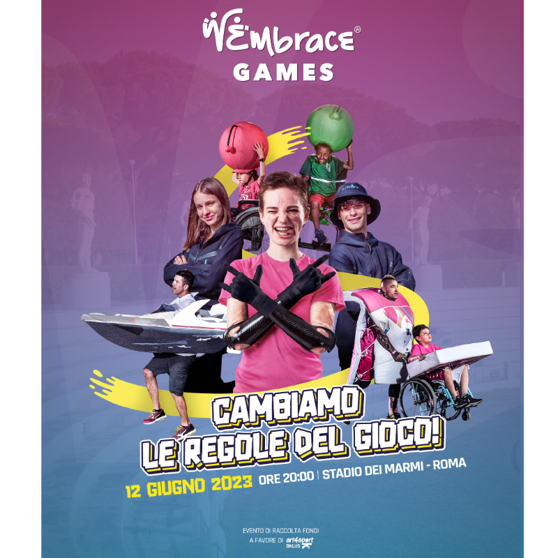 WEmbrace Games 2023: l'inclusione abbraccia giochi e ambiente