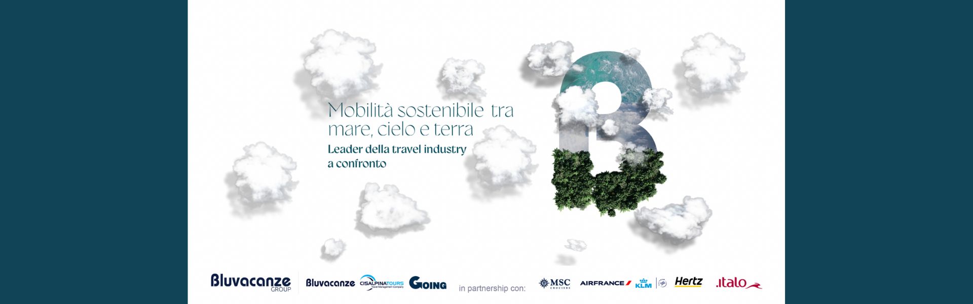 Mobilità Sostenibile tra Mare, Cielo e Terra: un evento di Bluvacanze Group a emissioni CO₂e compensate