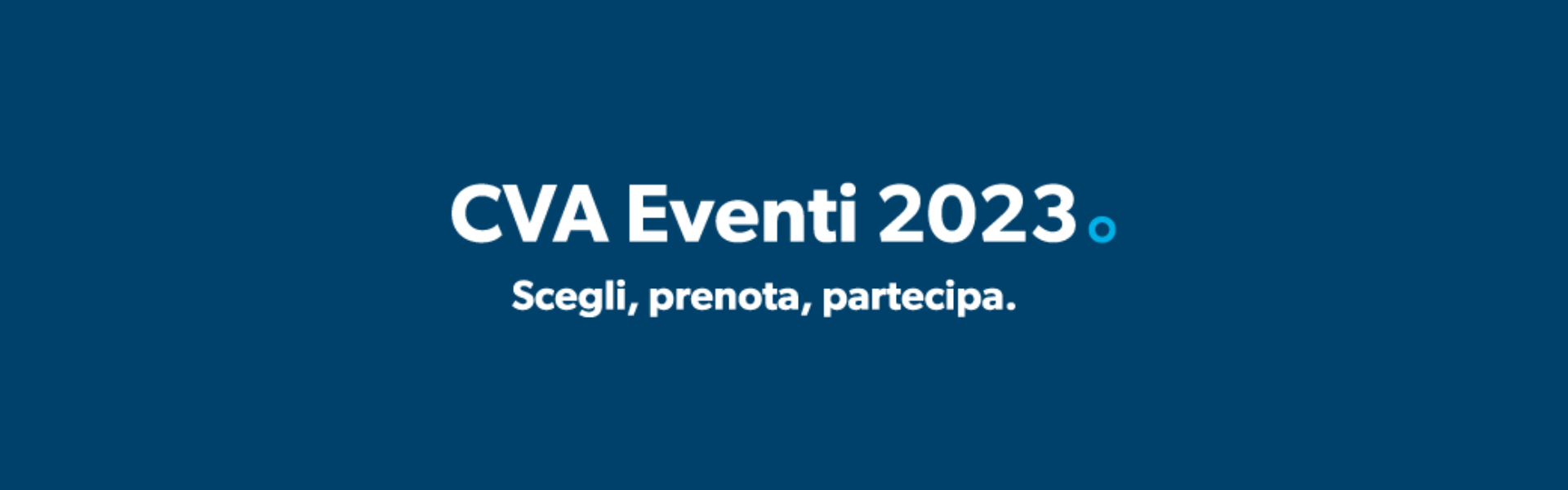 Eventi CVA Carbon Neutral 2023