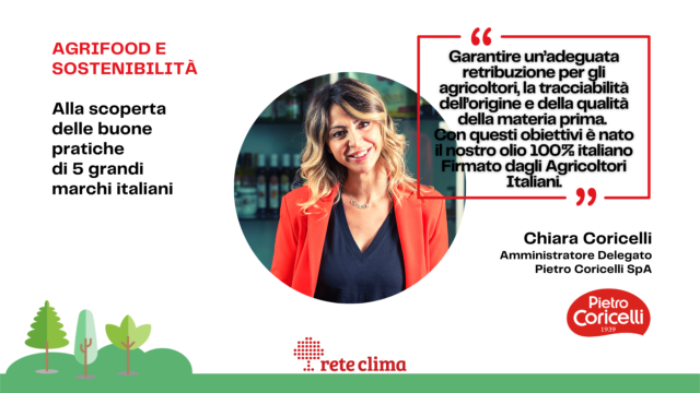 Le buone pratiche della filiera agroalimentare italiana: intervista a Chiara Coricelli – Pietro Coricelli SpA