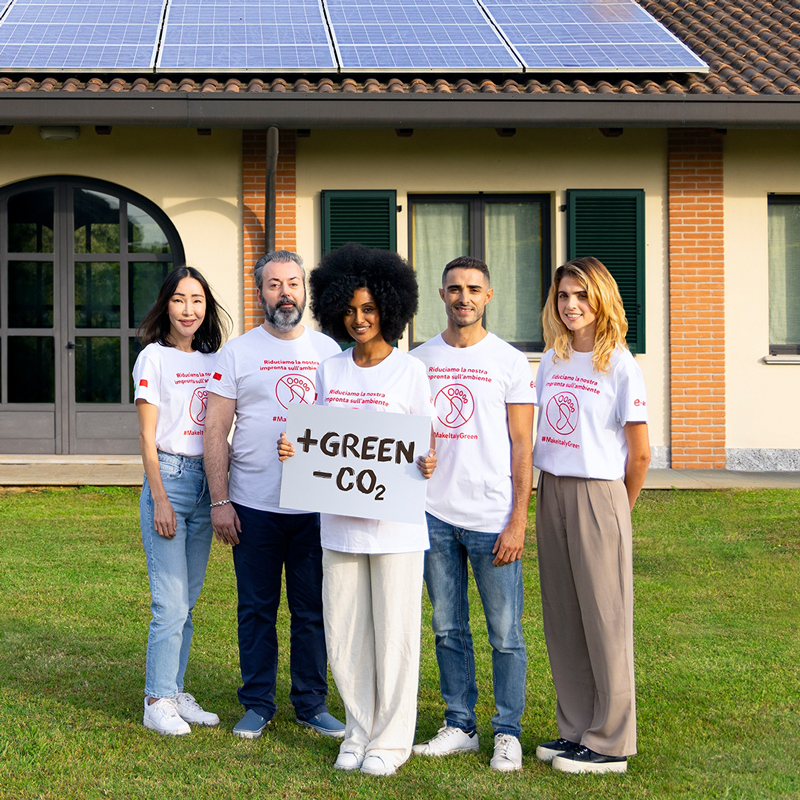 E.ON - Make Italy Green. Energia in movimento.