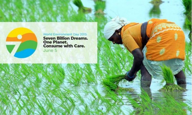 Giornata mondiale dell’ambiente 2015: “Sette miliardi di sogni. Un Pianeta. Consumare con moderazione”