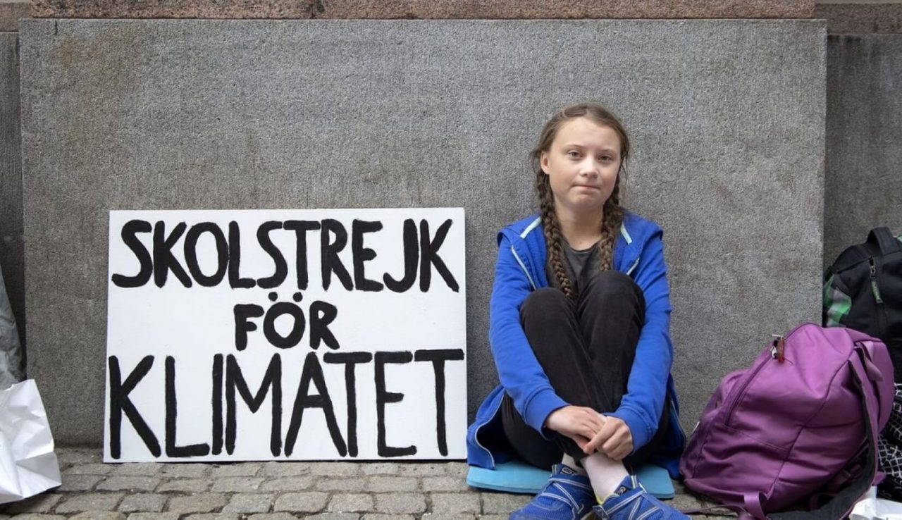 Greta Thunberg: “Non sei mai troppo piccolo per fare la differenza”.