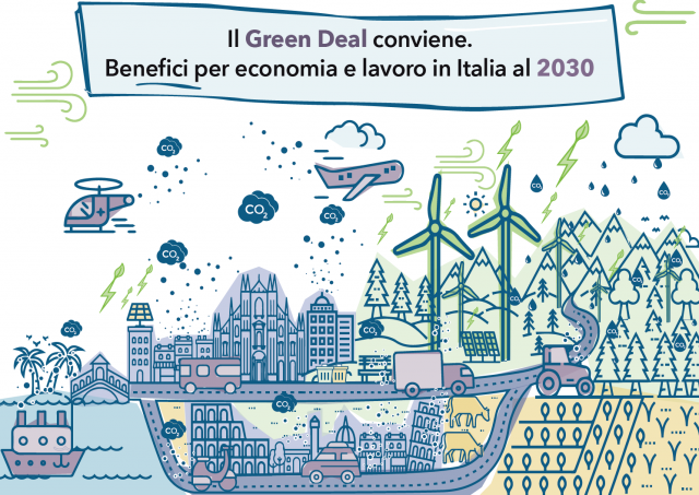 Il Green Deal italiano e i suoi benefici economici ed occupazionali