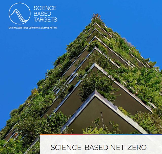 SB Net Zero Corporate Standard: un framework per allineare i piani Net Zero delle Aziende alla scienza climatica                         