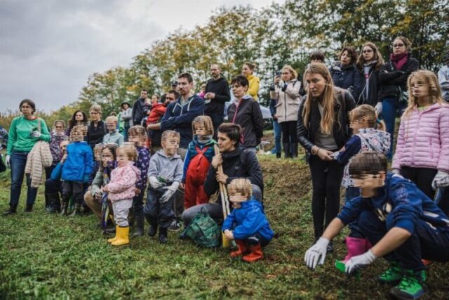 Bosco comunitario Oplà: alberi a Vimercate (MB)