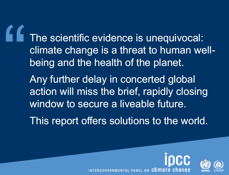 IPCC adattamento