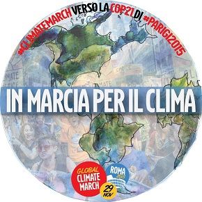 Marcia per il clima: la Global Climate March anche a Roma, i prossimi 28 e 29 novembre (in vista della COP 21 di Parigi)