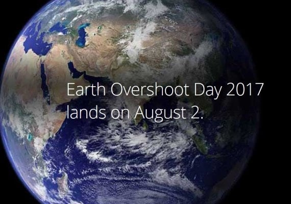 Oggi è Earth Overshoot Day 2017, il giorno del debito con la Terra: quando cade il tuo giorno di overshoot?