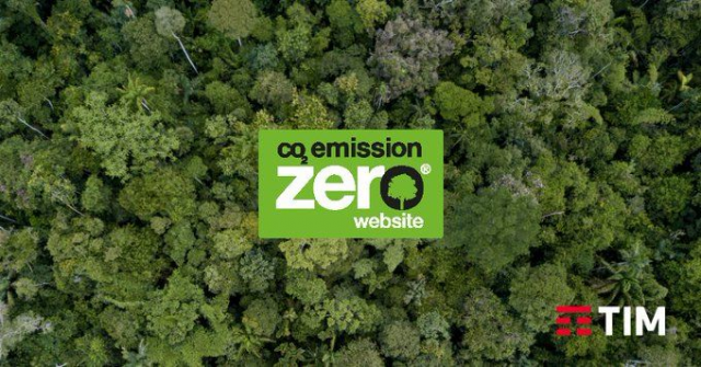 TIM: Nel 2020 il sito web GruppoTIM.it diventa carbon neutral