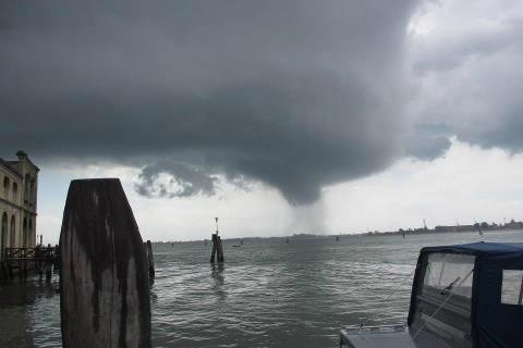 Un tornado a Venezia: effetto del cambiamento climatico?